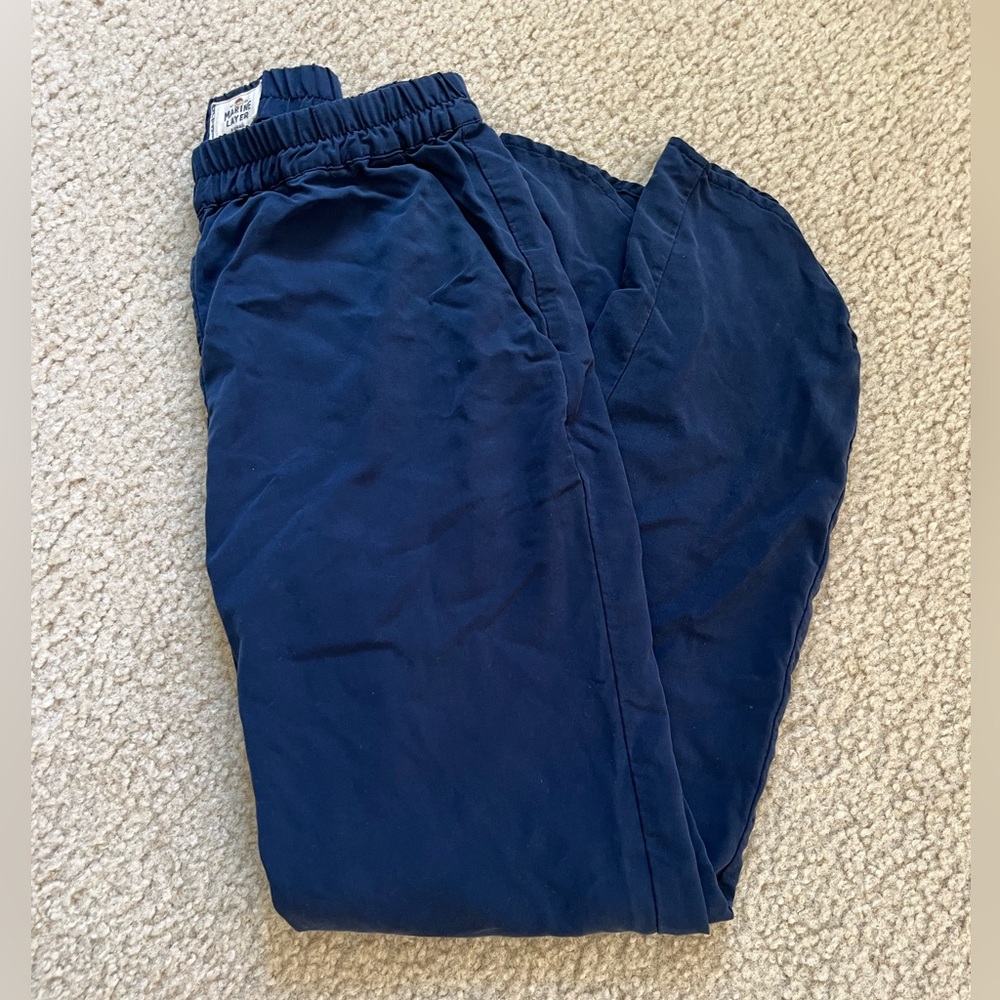 Marine layer Alison Pant Tencel XS Navy Blue